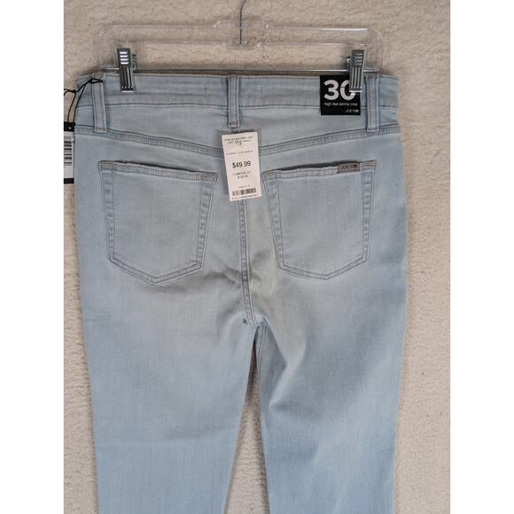 NEW Joes Jeans Womens sz 30 Blue Sophia High Rise Skinny Crop Light Wash - Picture 13 of 16